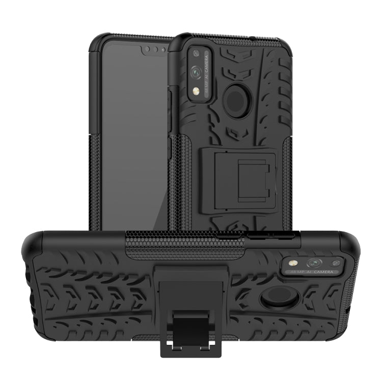 Tire Texture Shockproof TPU + PC Protective Case with Holder, For Huawei Honor 9X Lite, For Xiaomi Redmi 10X 5G, For Nokia 5.3, For Motorola Moto G8 Power Lite, For Huawei P Smart (2020), For LG Stylo 6