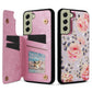 Printed Double Buckle RFID Anti-theft Phone Case