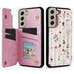 Printed Double Buckle RFID Anti-theft Phone Case