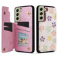 Printed Double Buckle RFID Anti-theft Phone Case