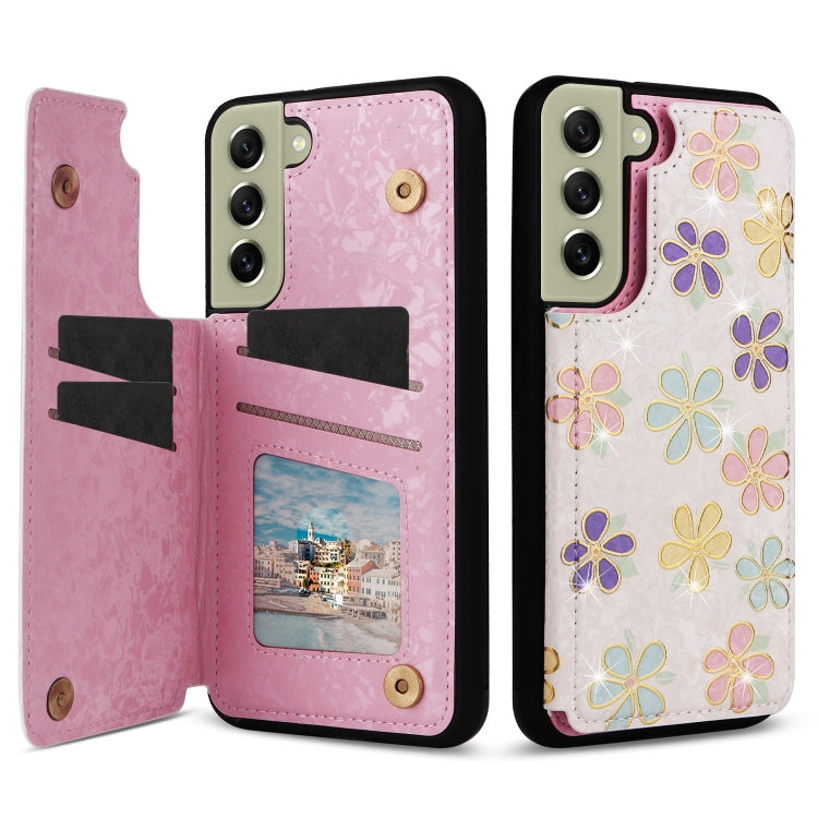 Printed Double Buckle RFID Anti-theft Phone Case