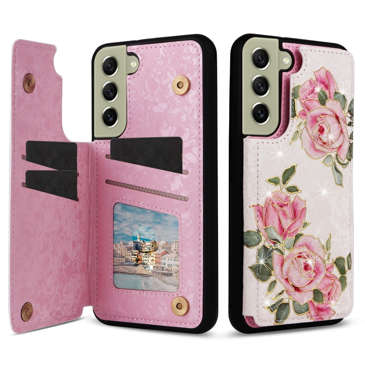 Printed Double Buckle RFID Anti-theft Phone Case