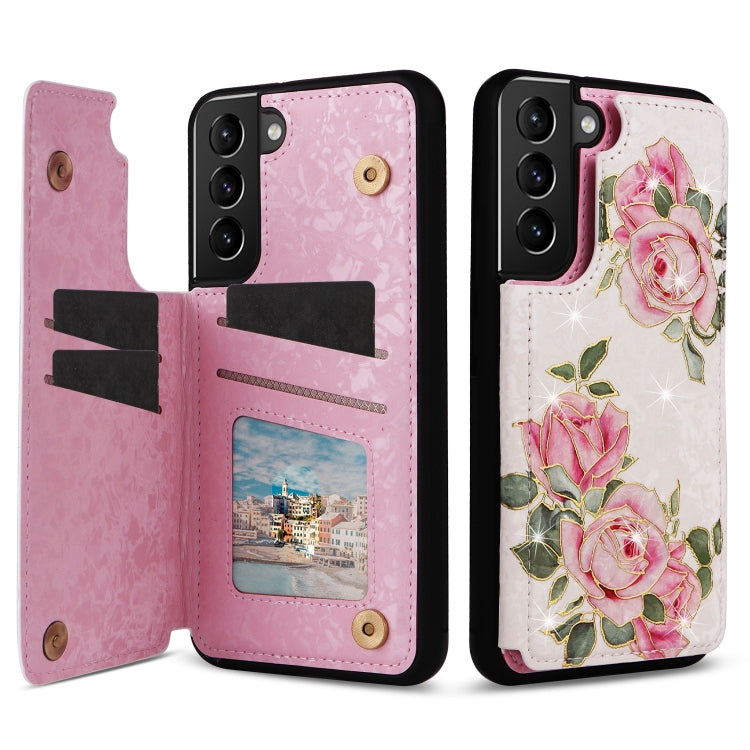 Printed Double Buckle RFID Anti-theft Phone Case