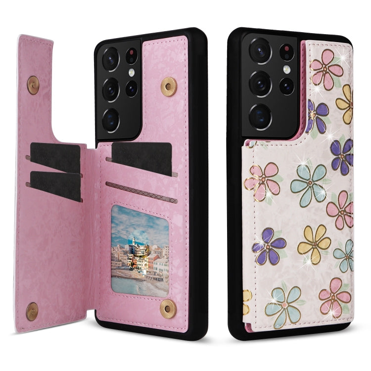 Printed Double Buckle RFID Anti-theft Phone Case