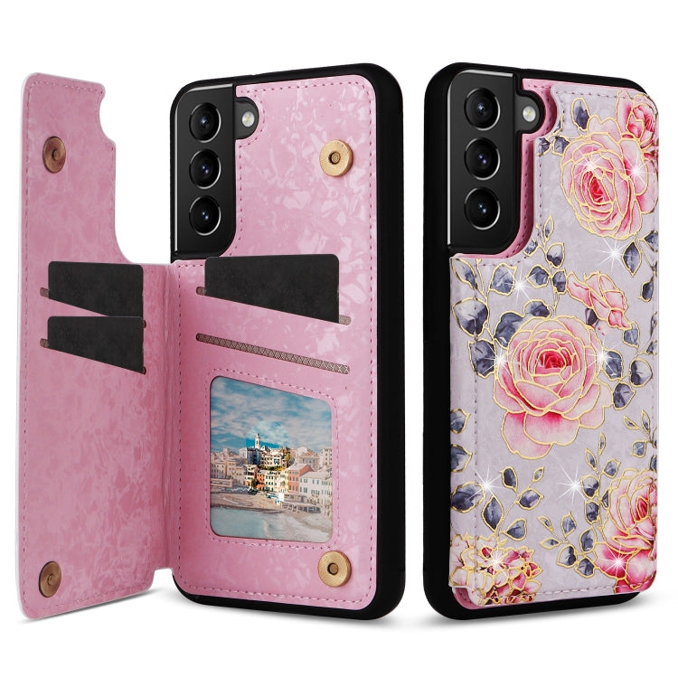 Printed Double Buckle RFID Anti-theft Phone Case