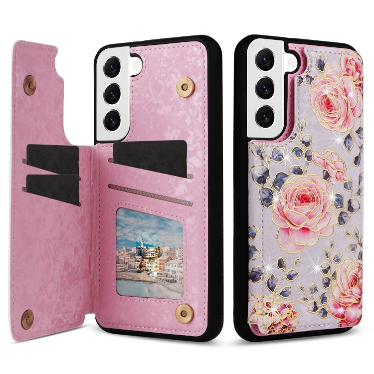 Printed Double Buckle RFID Anti-theft Phone Case