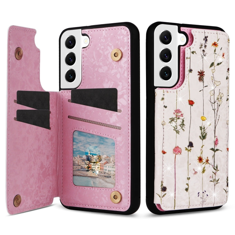 Printed Double Buckle RFID Anti-theft Phone Case