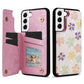 Printed Double Buckle RFID Anti-theft Phone Case