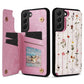 Printed Double Buckle RFID Anti-theft Phone Case