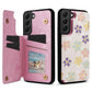 Printed Double Buckle RFID Anti-theft Phone Case