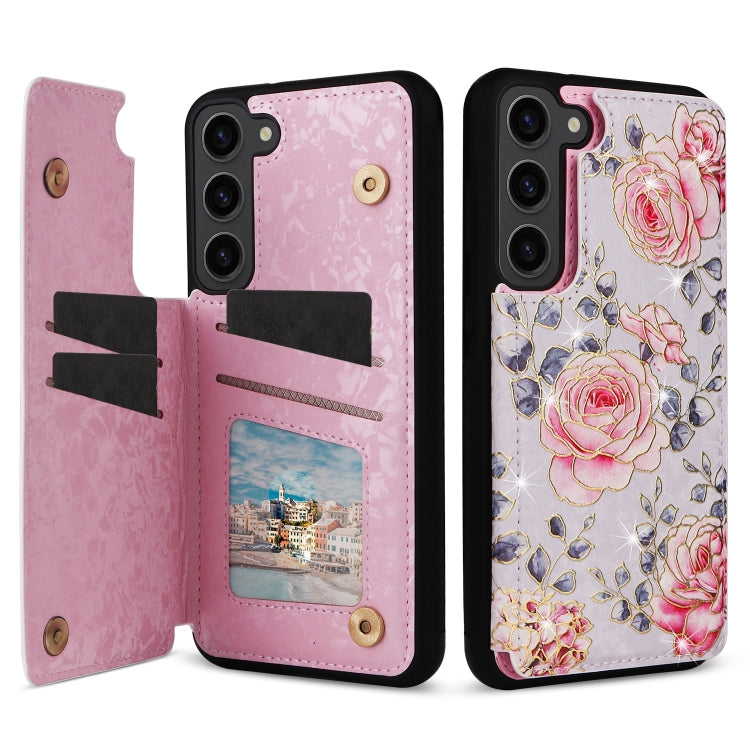 Printed Double Buckle RFID Anti-theft Phone Case