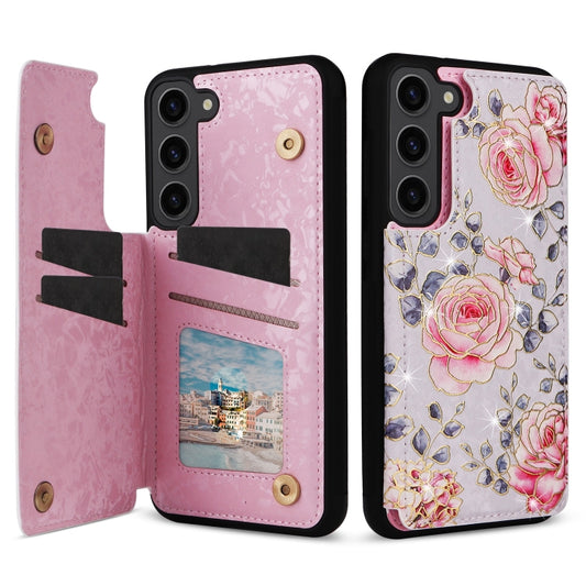 Printed Double Buckle RFID Anti-theft Phone Case