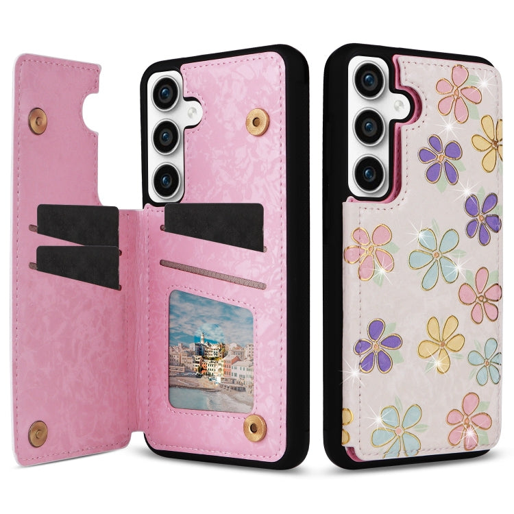 Printed Double Buckle RFID Anti-theft Phone Case