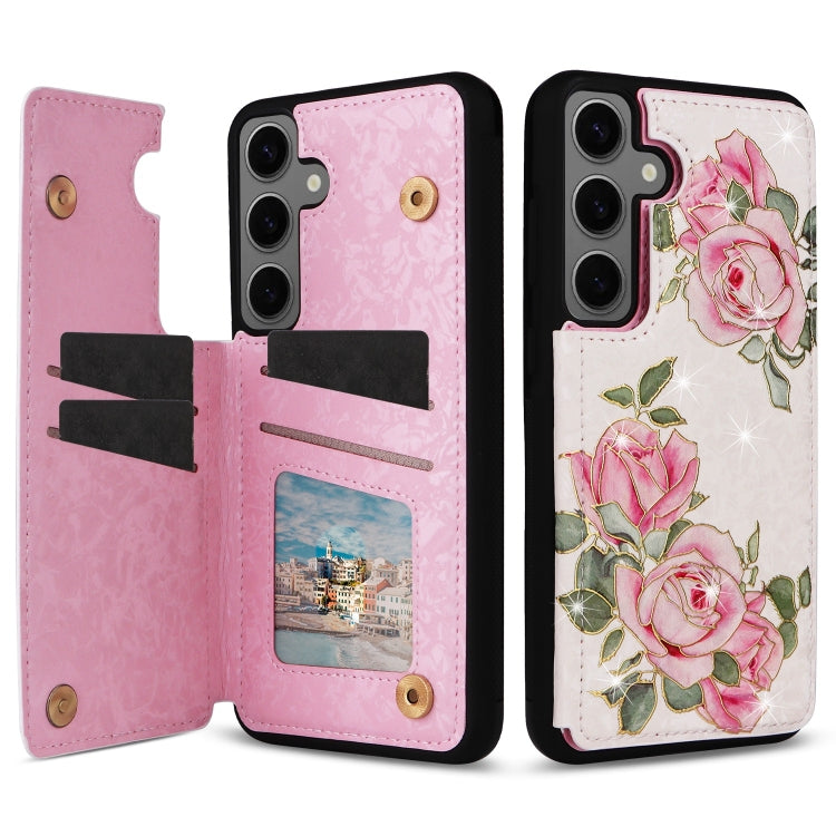 Printed Double Buckle RFID Anti-theft Phone Case