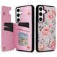 Printed Double Buckle RFID Anti-theft Phone Case