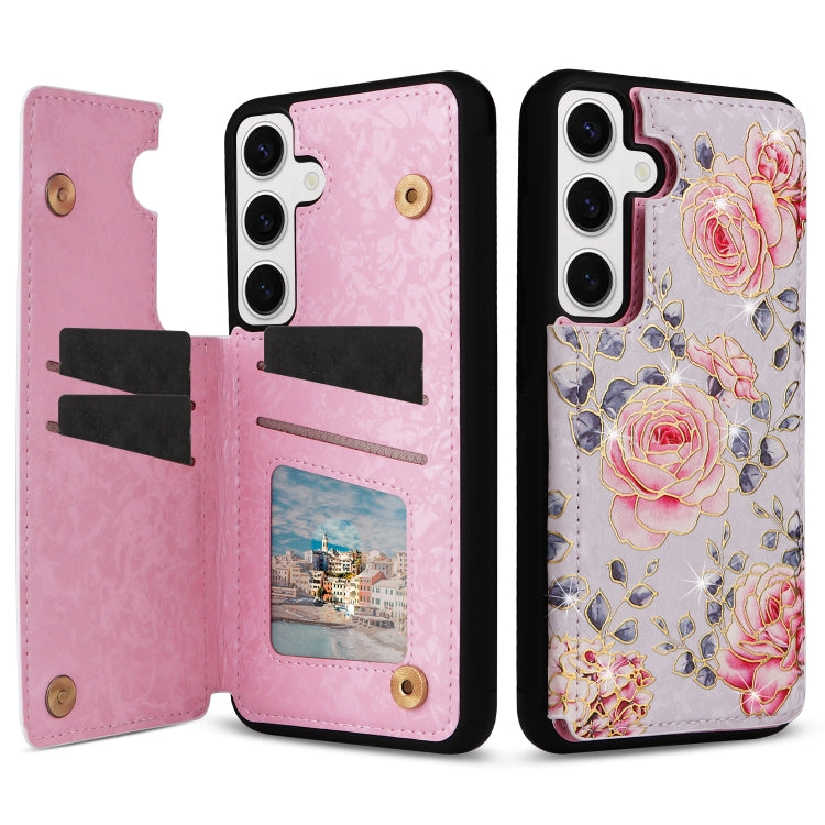 Printed Double Buckle RFID Anti-theft Phone Case