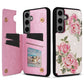 Printed Double Buckle RFID Anti-theft Phone Case