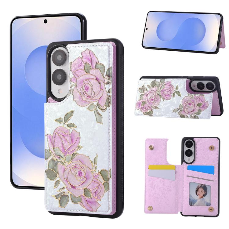 Printed Double Buckle RFID Anti-theft Phone Case