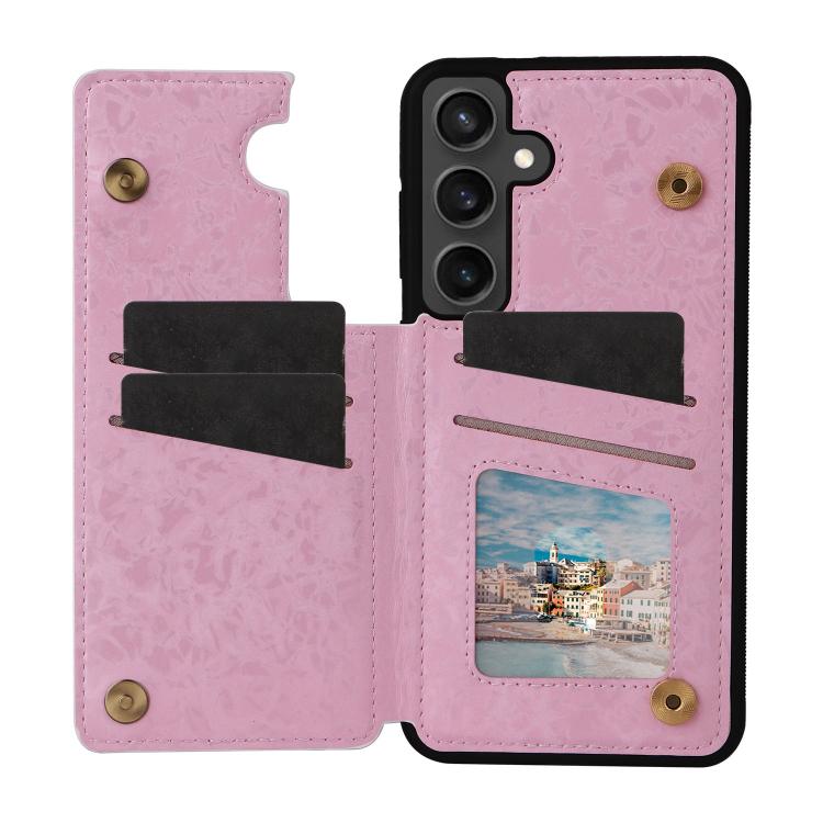 Printed Double Buckle RFID Anti-theft Phone Case