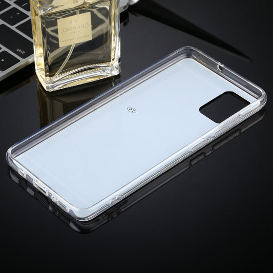 TPU + Acrylic Luxury Plating Mirror Phone Case Cover, For Samsung Galaxy A51