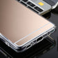 TPU + Acrylic Luxury Plating Mirror Phone Case Cover, For Samsung Galaxy A51