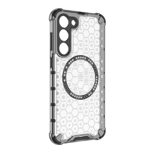 Honeycomb Magnetic Ring Shockproof Phone Case, For Samsung Galaxy S23+ 5G, For Samsung Galaxy S23 5G