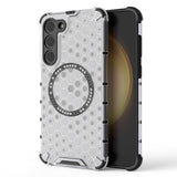 Honeycomb Magnetic Ring Shockproof Phone Case, For Samsung Galaxy S23+ 5G, For Samsung Galaxy S23 5G