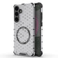 Honeycomb Magnetic Ring Shockproof Phone Case, For Samsung Galaxy S25 Edge 5G, For Samsung Galaxy S25 5G, or Samsung Galaxy S25+ 5G, For Samsung Galaxy S25 Ultra 5G, For Samsung Galaxy S24 Ultra 5G, For Samsung Galaxy S24+ 5G, For Samsung Galaxy S24 5G...