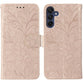 Lace Flower Embossing Flip Leather Phone Case