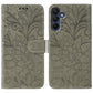 Lace Flower Embossing Flip Leather Phone Case