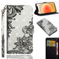 3D Painting Pattern Horizontal Flip TPU + PU Leather Case with Holder & Card Slots & Wallet