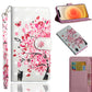 3D Painting Pattern Horizontal Flip TPU + PU Leather Case with Holder & Card Slots & Wallet