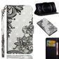3D Painting Pattern Horizontal Flip TPU + PU Leather Case with Holder & Card Slots & Wallet