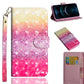 3D Painting Pattern Horizontal Flip TPU + PU Leather Case with Holder & Card Slots & Wallet