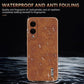 AZNS Electroplated Frame Crocodile Texture Full Coverage Phone Case