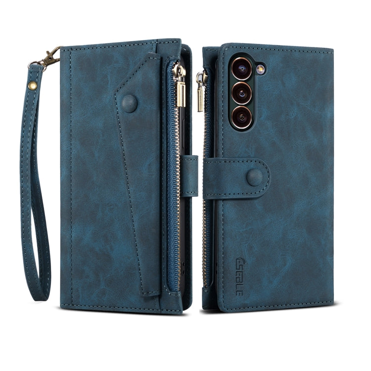 ESEBLE Retro Frosted RFID Flip Leather Phone Case, For Samsung Galaxy S25 FE 5G, For Samsung Galaxy S25 Edge 5G, For Samsung Galaxy S25 5G, For Samsung Galaxy S25+ 5G, For Samsung Galaxy S25 Ultra 5G, For Samsung Galaxy S24 FE 5G�����������������������...