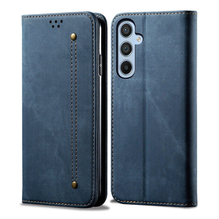 Denim Texture Casual Style Horizontal Flip Leather Case, For Samsung Galaxy S25 FE 5G, For Samsung Galaxy S25 Edge 5G, For Samsung Galaxy S25 5G, For Samsung Galaxy S25+ 5G, For Samsung Galaxy S25 Ultra 5G, For Samsung Galaxy S24 FE 5G�����������������...