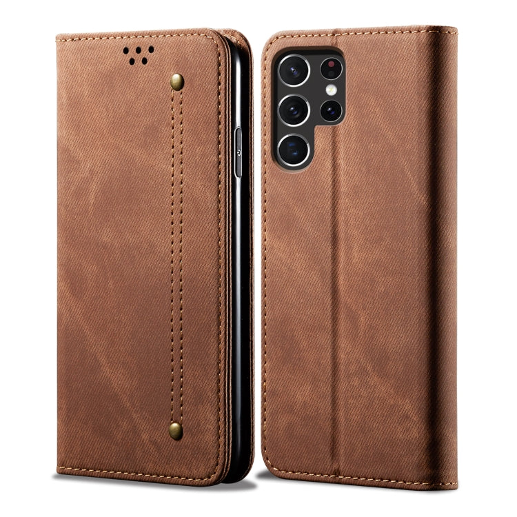 Denim Texture Casual Style Horizontal Flip Leather Case, For Samsung Galaxy S25 FE 5G, For Samsung Galaxy S25 Edge 5G, For Samsung Galaxy S25 5G, For Samsung Galaxy S25+ 5G, For Samsung Galaxy S25 Ultra 5G, For Samsung Galaxy S24 FE 5G�����������������...