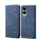 Denim Texture Casual Style Horizontal Flip Leather Case, For Samsung Galaxy S25 FE 5G, For Samsung Galaxy S25 Edge 5G, For Samsung Galaxy S25 5G, For Samsung Galaxy S25+ 5G, For Samsung Galaxy S25 Ultra 5G, For Samsung Galaxy S24 FE 5G�����������������...
