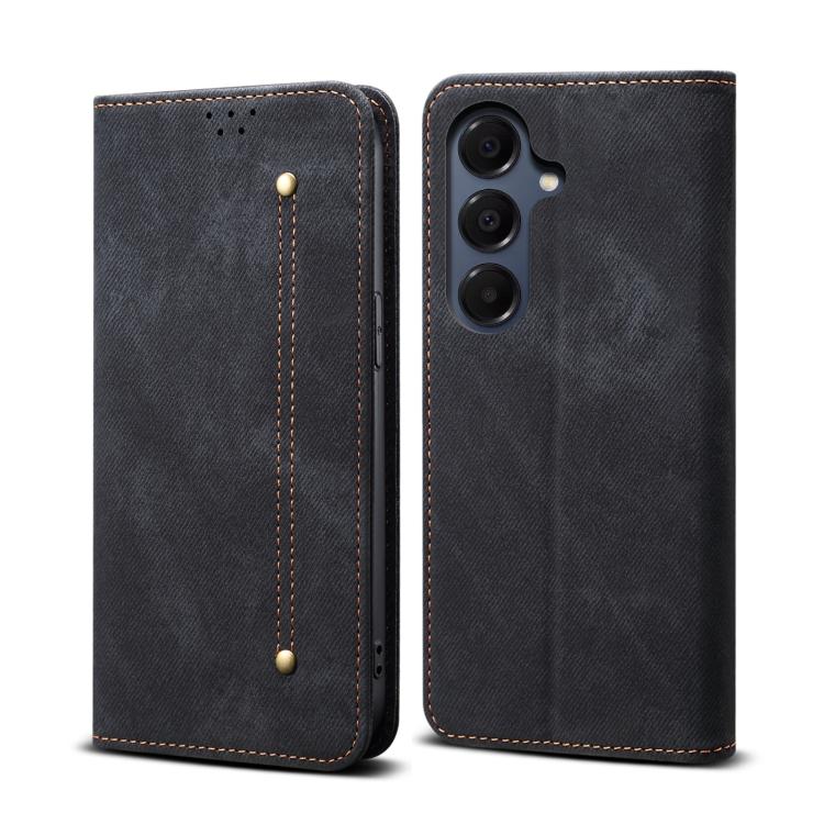 Denim Texture Casual Style Horizontal Flip Leather Case, For Samsung Galaxy S25 FE 5G, For Samsung Galaxy S25 Edge 5G, For Samsung Galaxy S25 5G, For Samsung Galaxy S25+ 5G, For Samsung Galaxy S25 Ultra 5G, For Samsung Galaxy S24 FE 5G�����������������...