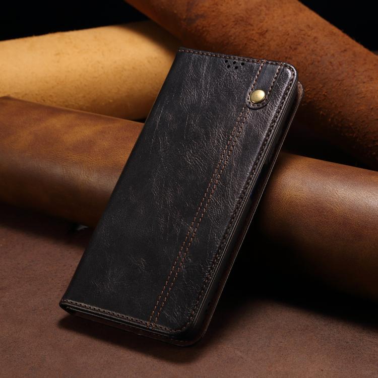 Oil Wax Crazy Horse Texture Leather Phone Case, For Samsung Galaxy S25 FE 5G, For Samsung Galaxy S25 Edge 5G, For Samsung Galaxy S25 5G, For Samsung Galaxy S25+ 5G, For Samsung Galaxy S25 Ultra 5G, For Samsung Galaxy S24 FE 5G��������������������������...