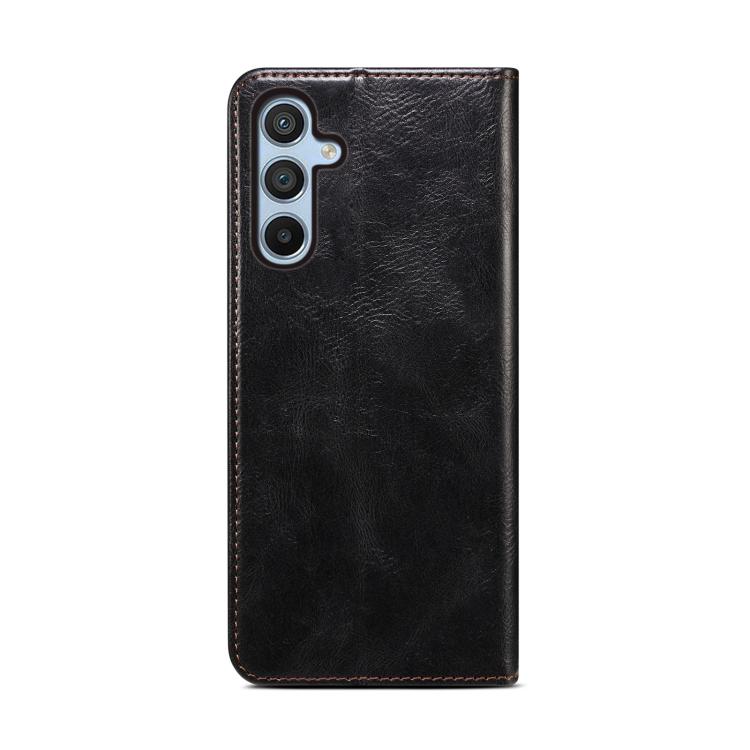 Oil Wax Crazy Horse Texture Leather Phone Case, For Samsung Galaxy S25 FE 5G, For Samsung Galaxy S25 Edge 5G, For Samsung Galaxy S25 5G, For Samsung Galaxy S25+ 5G, For Samsung Galaxy S25 Ultra 5G, For Samsung Galaxy S24 FE 5G��������������������������...