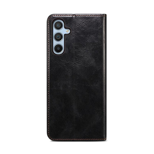 Oil Wax Crazy Horse Texture Leather Phone Case, For Samsung Galaxy S25 FE 5G, For Samsung Galaxy S25 Edge 5G, For Samsung Galaxy S25 5G, For Samsung Galaxy S25+ 5G, For Samsung Galaxy S25 Ultra 5G, For Samsung Galaxy S24 FE 5G��������������������������...
