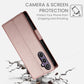 Side Buckle Magnetic Frosted Leather Phone Case