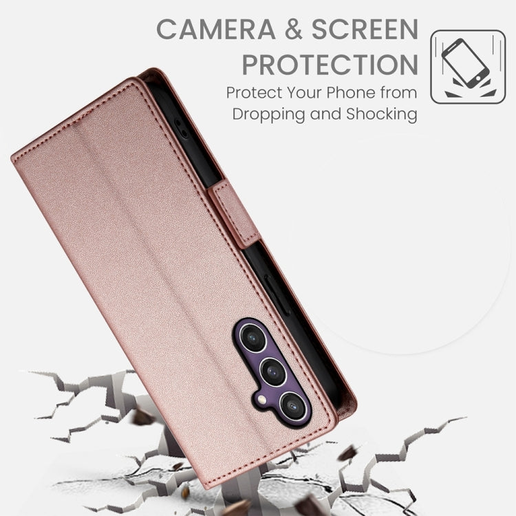 Side Buckle Magnetic Frosted Leather Phone Case