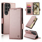 Side Buckle Magnetic Frosted Leather Phone Case