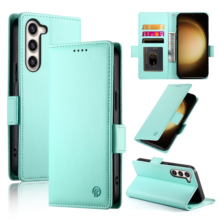 Side Buckle Magnetic Frosted Leather Phone Case