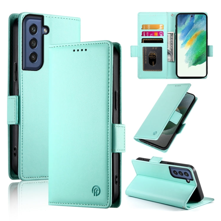 Side Buckle Magnetic Frosted Leather Phone Case