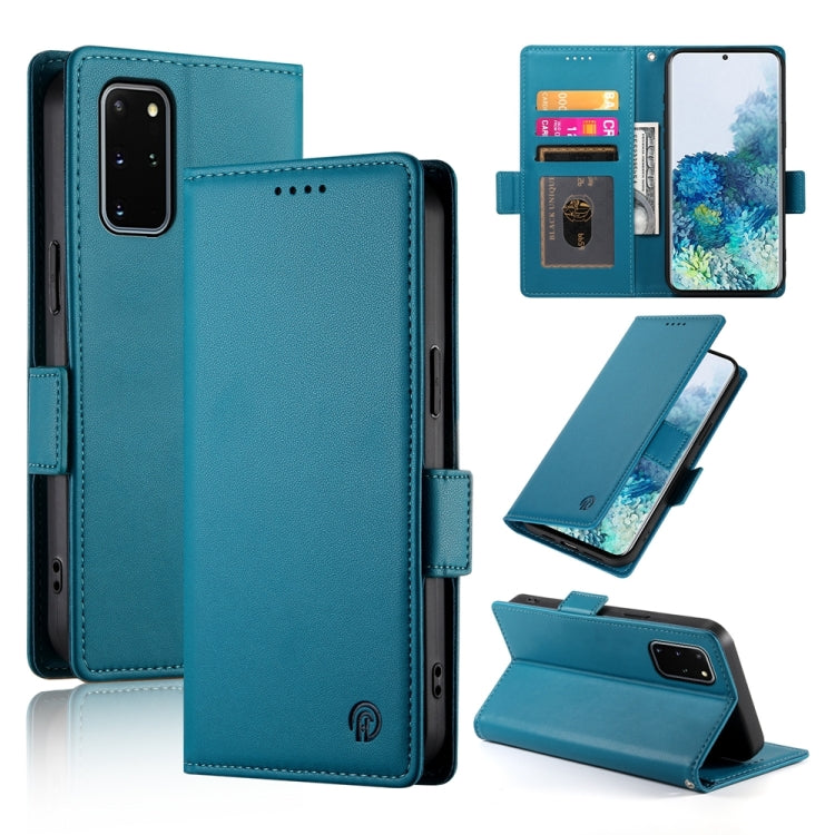 Side Buckle Magnetic Frosted Leather Phone Case