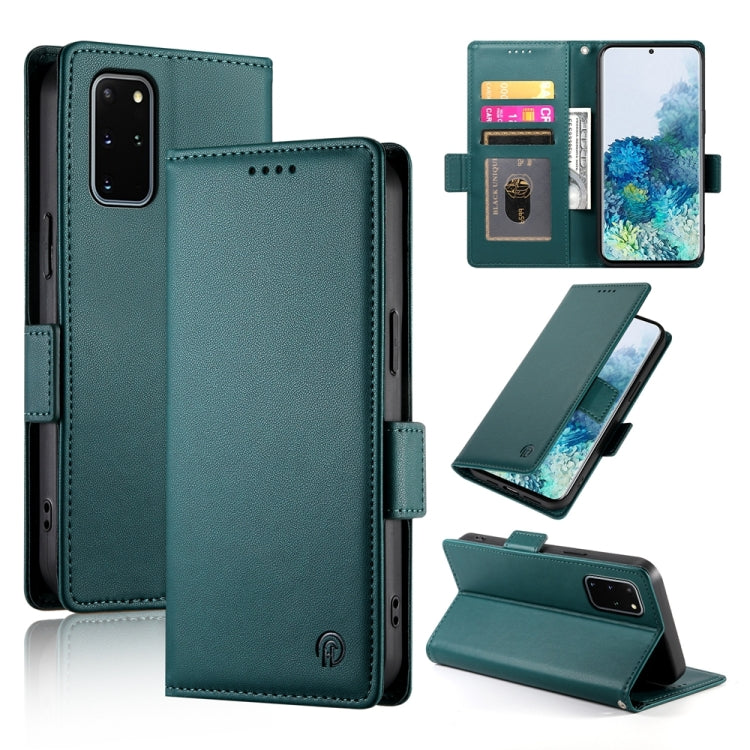 Side Buckle Magnetic Frosted Leather Phone Case